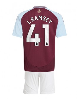 Aston Villa Jacob Ramsey #41 Dječji Domaci Dres kompleti 2024-25 Kratak Rukavima (+ kratke hlače)